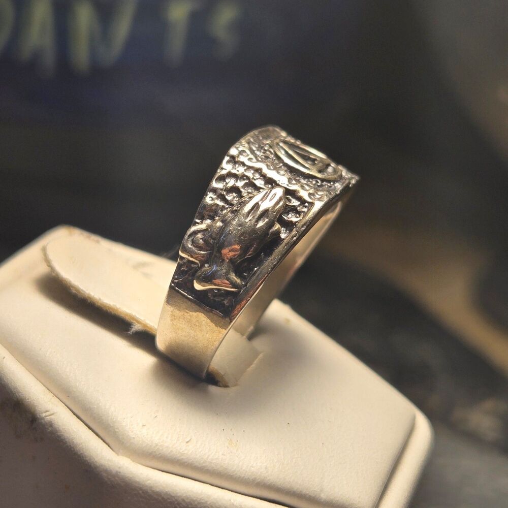 AA Recovery Vintage Sterling Silver Sz 8.5 - Picture 2 of 7